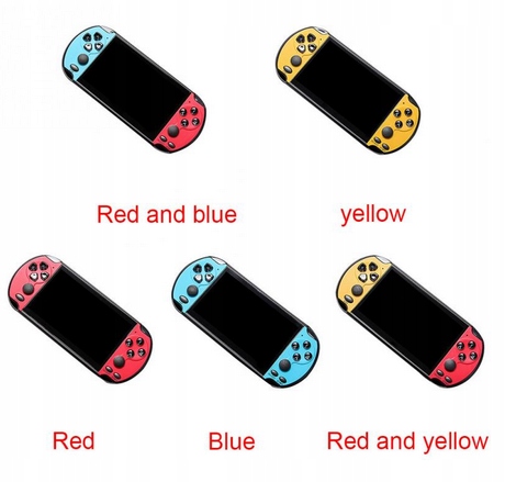 Konsola do gier 8GB 1000 GIER + Bajki dla dzieci Tytuł Konsola X7 PLUS