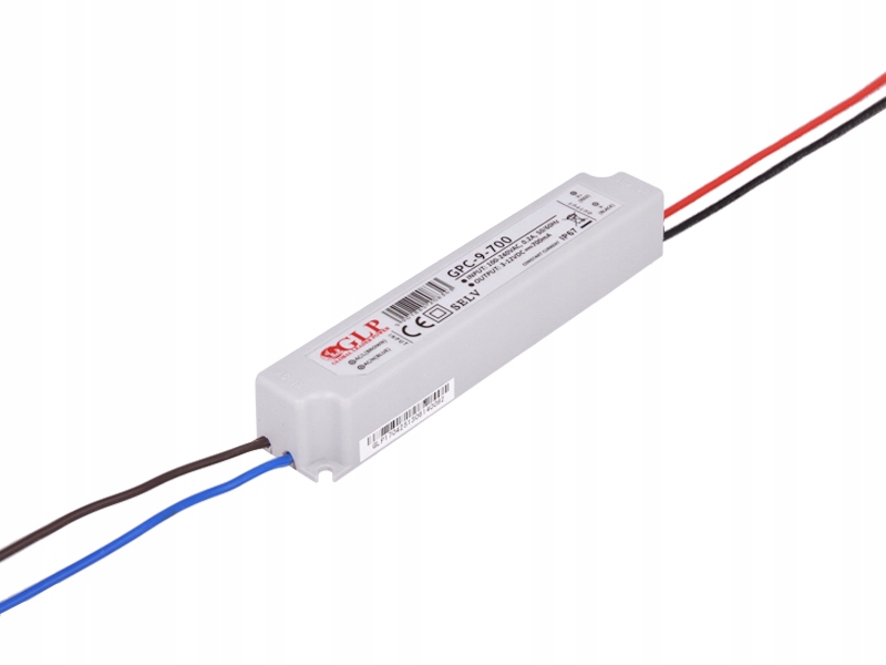 

Zasilacz Led prądowy Glp Gpc 700mA 8,5W IP67