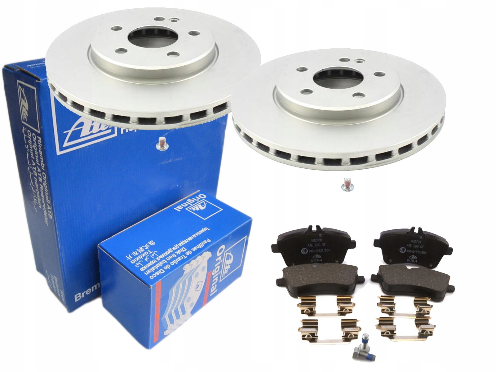 Brzdové Destičky Db P. W169/W245 2,0 04-12 Ate 13.0460-2708.2 13.0460-2708.2