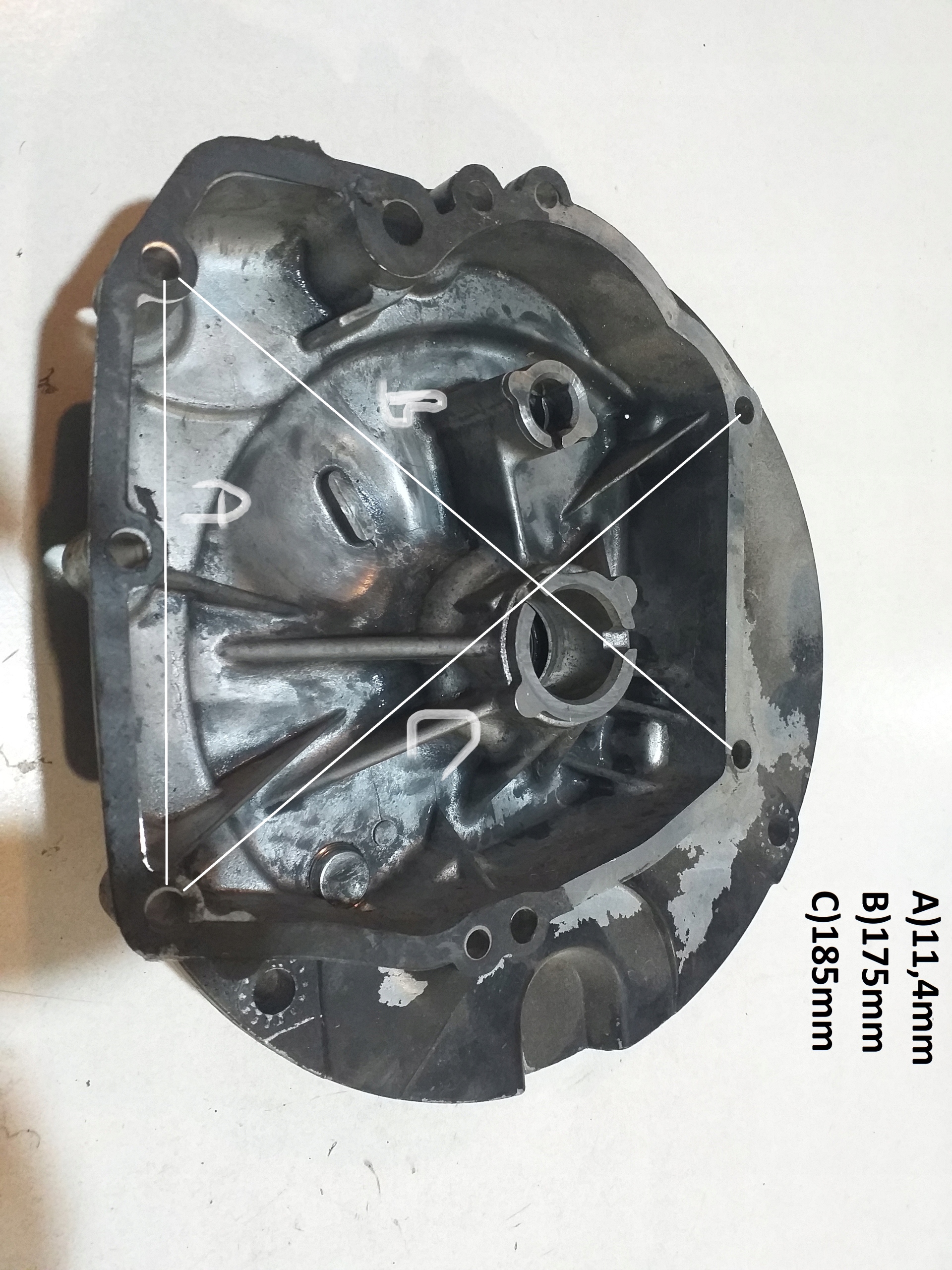 Miska olejowa briggs stratton 4-7km + uszczelka