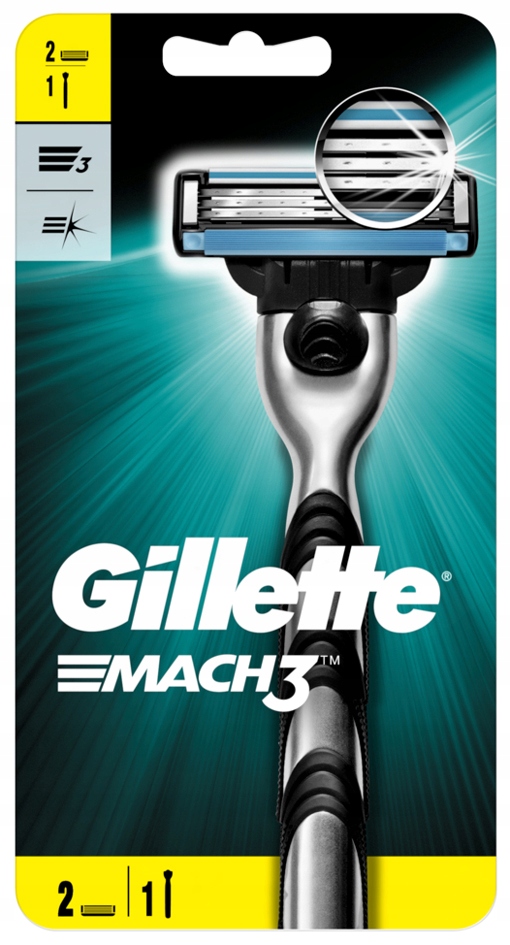 

Gillette Mach3 1 szt dla mężczyzn