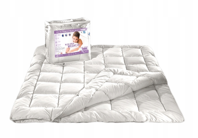 180x200 Biela Antialergická Prikrývka Celoročná