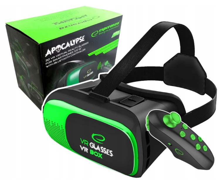 

Okulary Gogle Vr 3D Doom + Kontroler