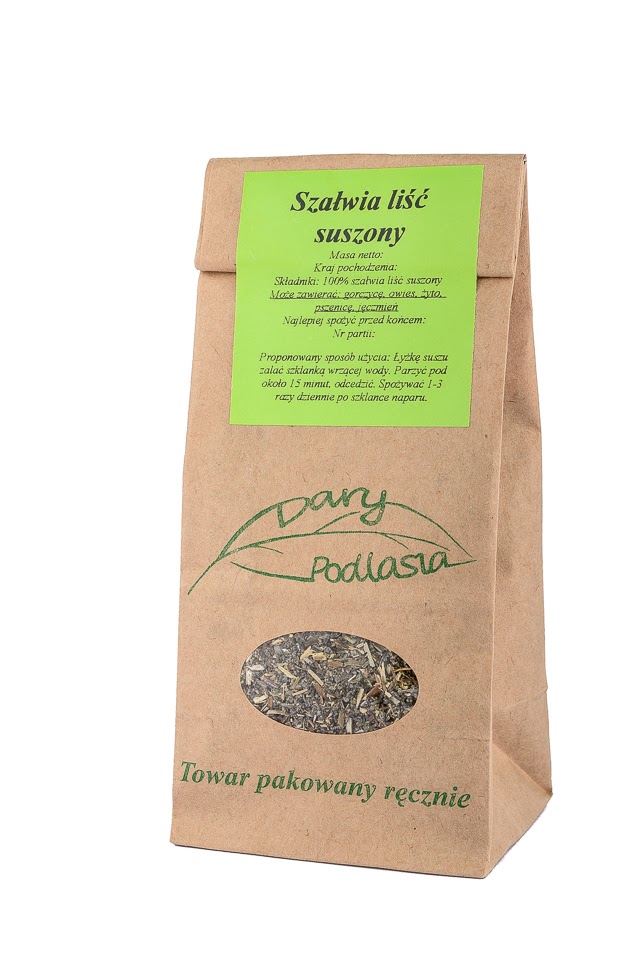 

Szałwia liść szałwii Zioła- 200g Dary Podlasia