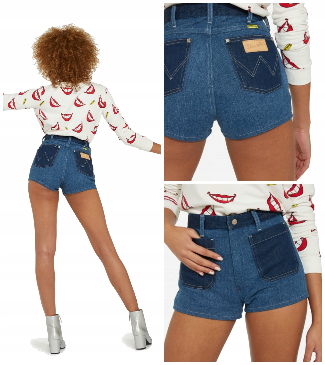 

Wrangler x Peter Max Shorty Spodenki Jeansowe W30