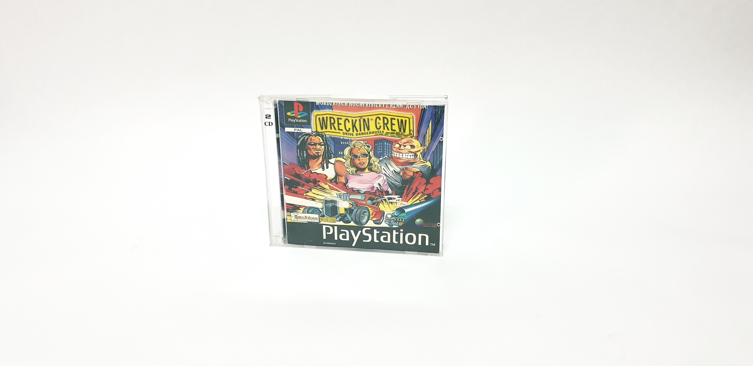 Gra Wreckin Crew: Drive Dangerously PSX