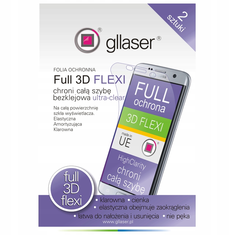 Защитная пленка Gllaser Full 3D Garmin Edge Explore