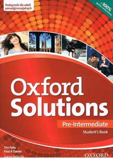 Oxford Solutions Pre-Intermediate Podręcznik