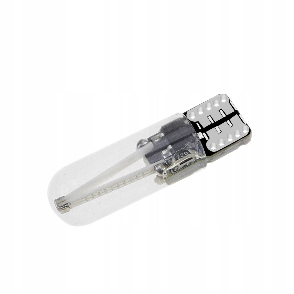 ŻARÓWKA LED COB FILAMENT W5W T10 12V 24V NIEBIESKA