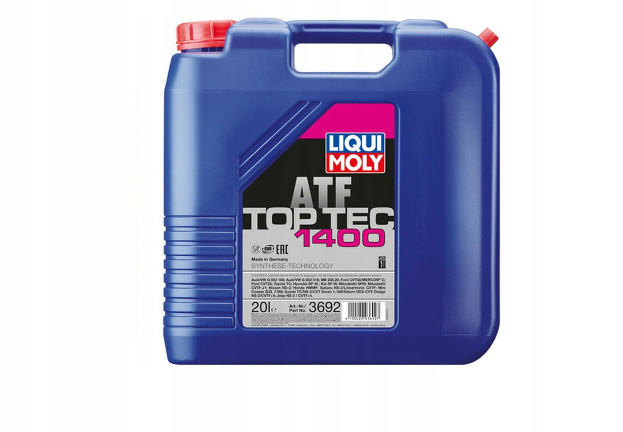 3692/LQM OLEJ LQM TOPTEC ATF 1400 20L 3692