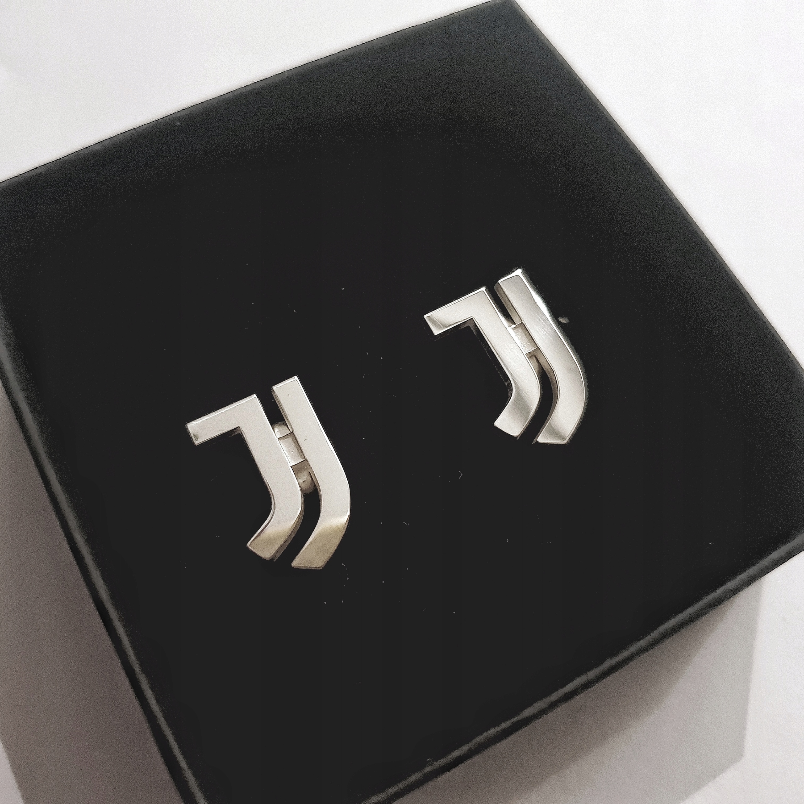 Spinki do koszuli mankietów Juventus srebro Marka Inna marka