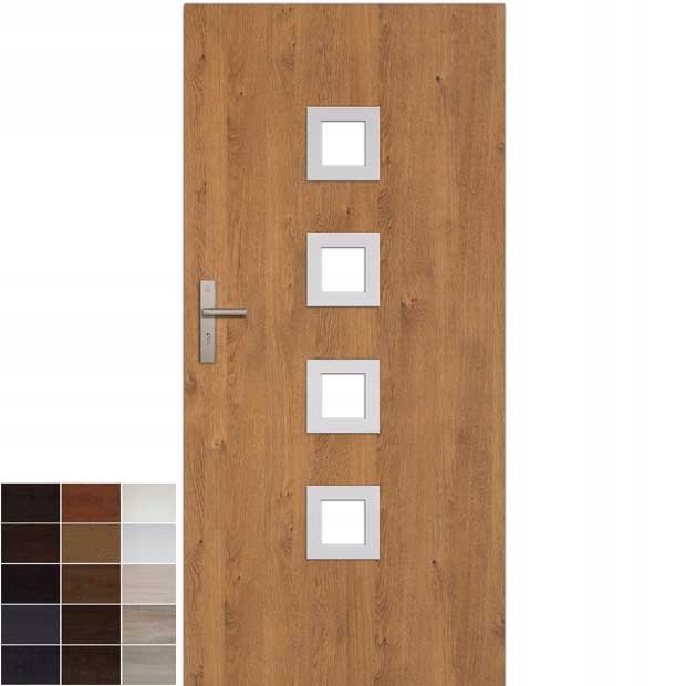 SKRZYDŁO STEELTHERM GŁADKIE SZYBA 90 101MM PASYWNE