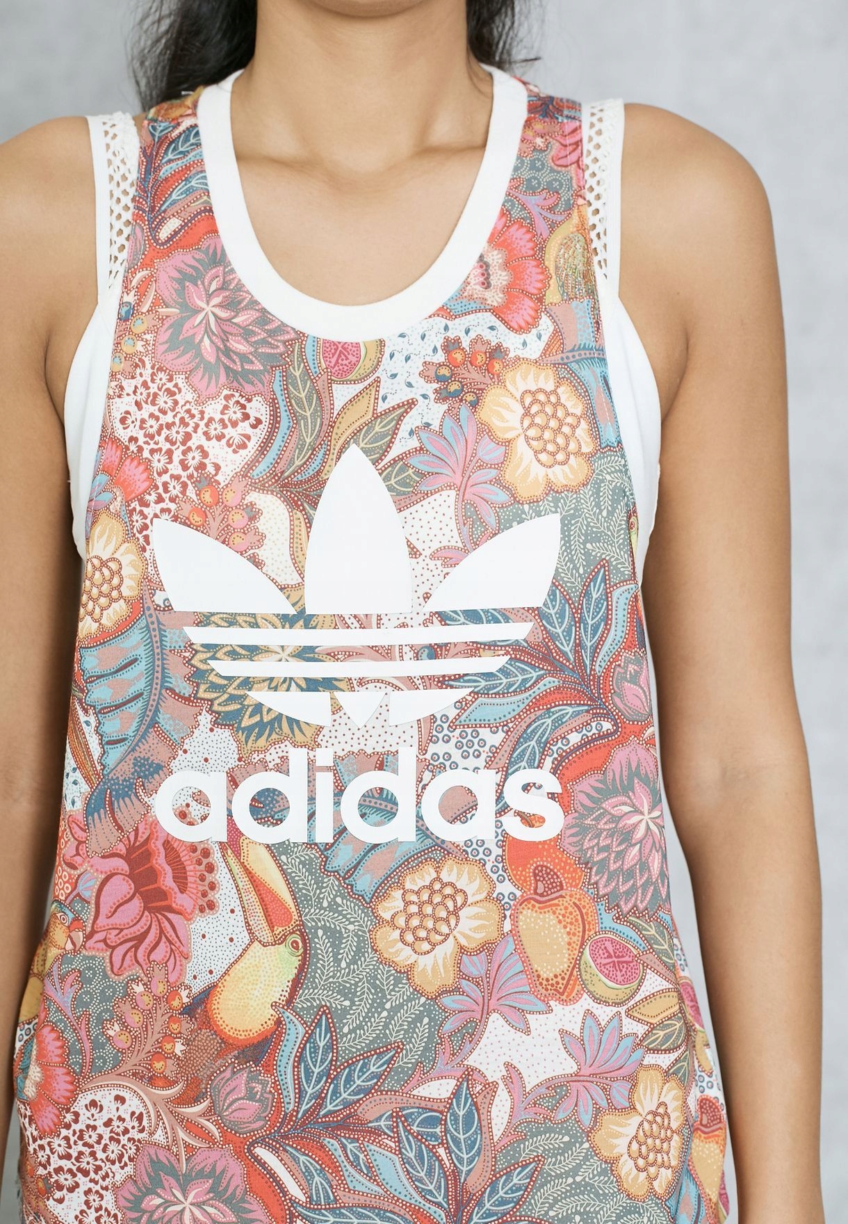 ADIDAS ORIGINALS TOP DAMSKI F TANK BJ8404 XS Szerokość pod pachami 42.5 cm