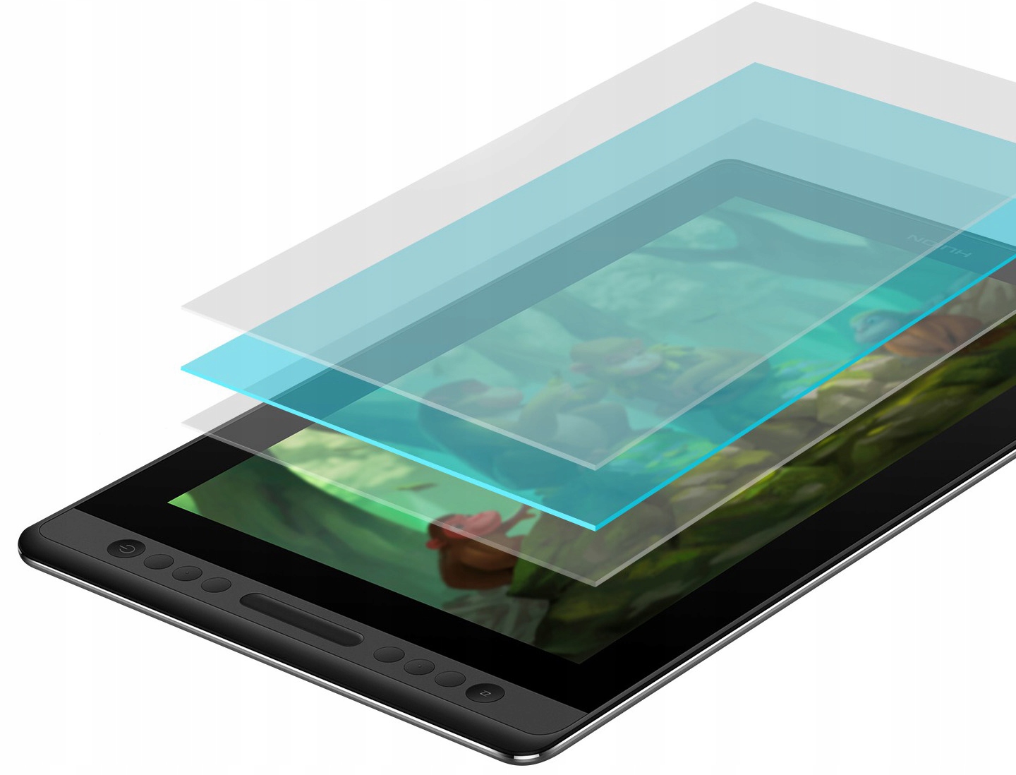 Графічний планшет Huion KAMVAS PRO 16 PREMIUM + TILT Вага виробу в упаковці 3,35 кг