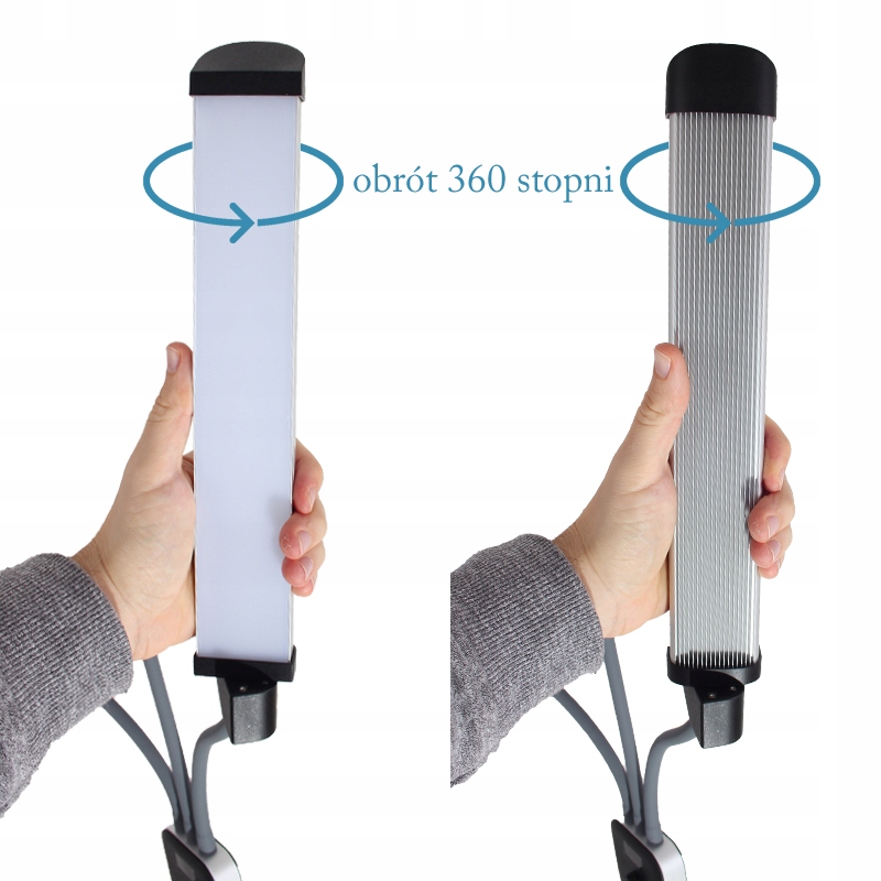 LAMPA KOSMETYCZNA LED 50W do MAKIJAŻU RZĘS STATYW Moc 50 W