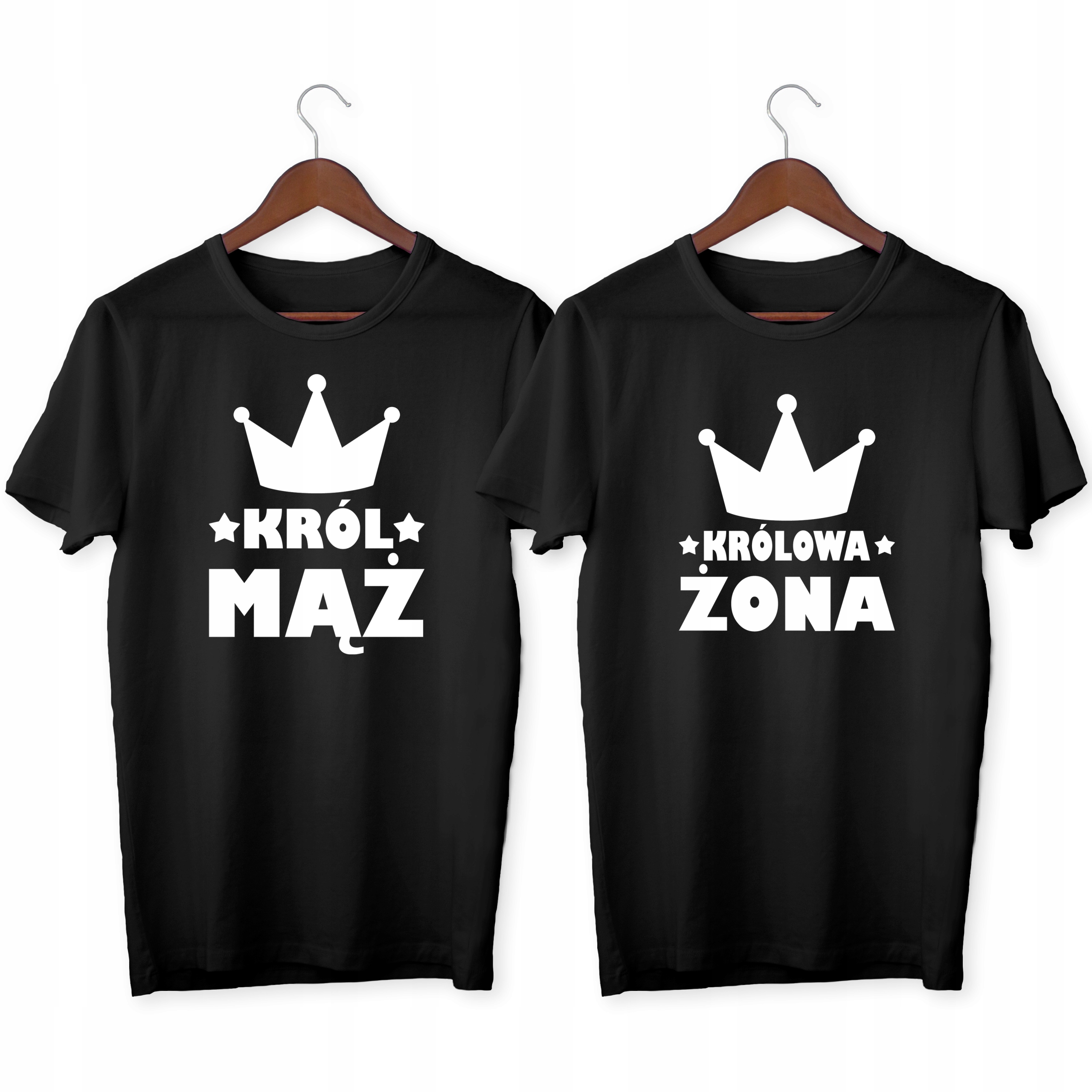 

Prezent Na Ślub Zestaw Dla Męża I Żony Koszulki