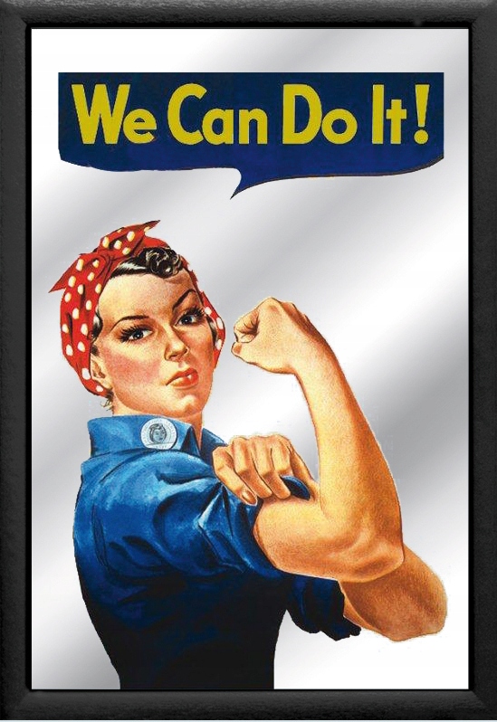 

Lustro We Can Do It ! Art Serigraphik L360