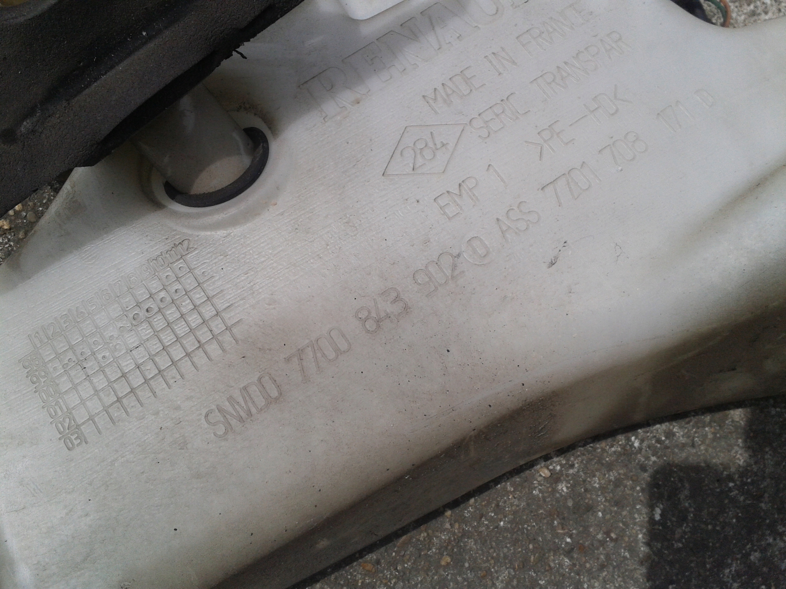 ZBIORNIK SPRYSKIWACZY RENAULT SCENIC 1 LIFT RX4 Producent Renault