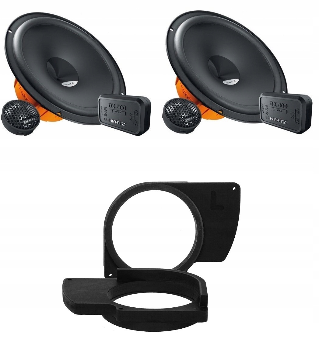 Hertz Dsk 165.3 Reproduktory vzdialenosti 16,5 cm 165 mm Bmw E46 Coupe 1998-2007