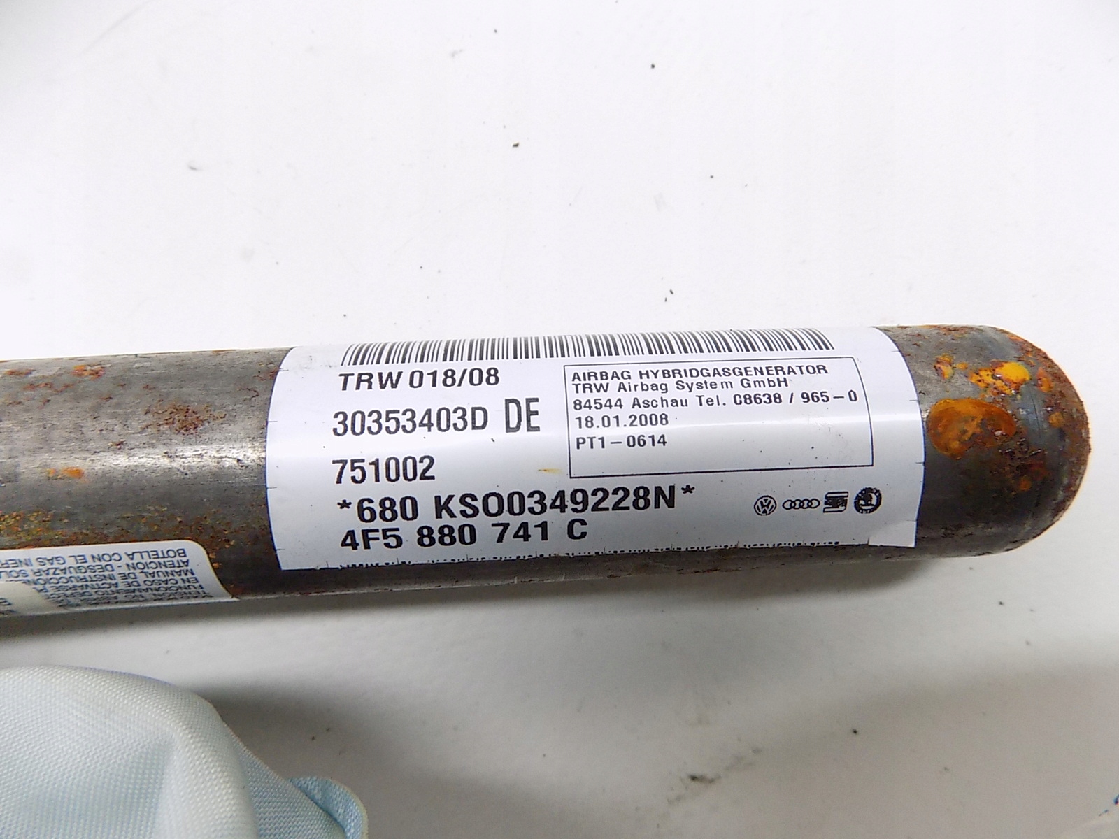 пиропатрон подушки безопасности Audi OE 4F5880741A
