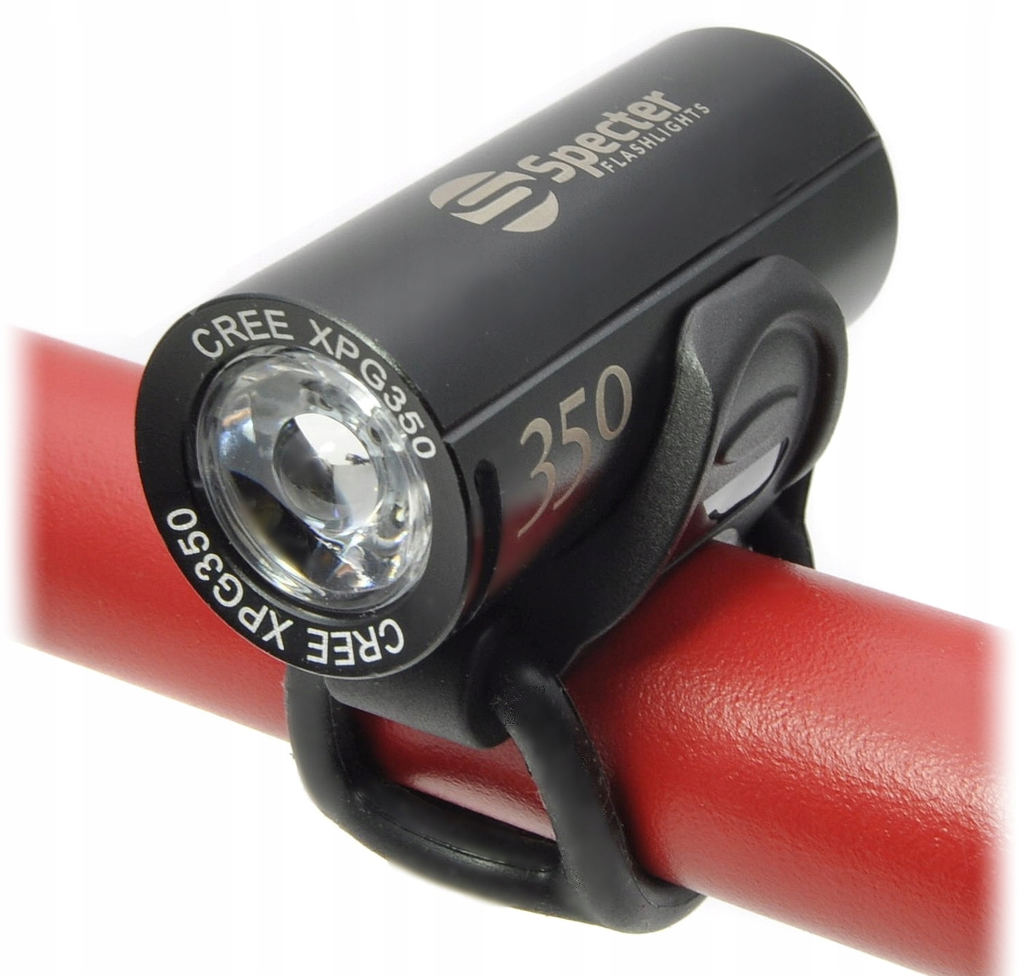 

Lampka rowerowa Led przód Specter XPG350 na Usb