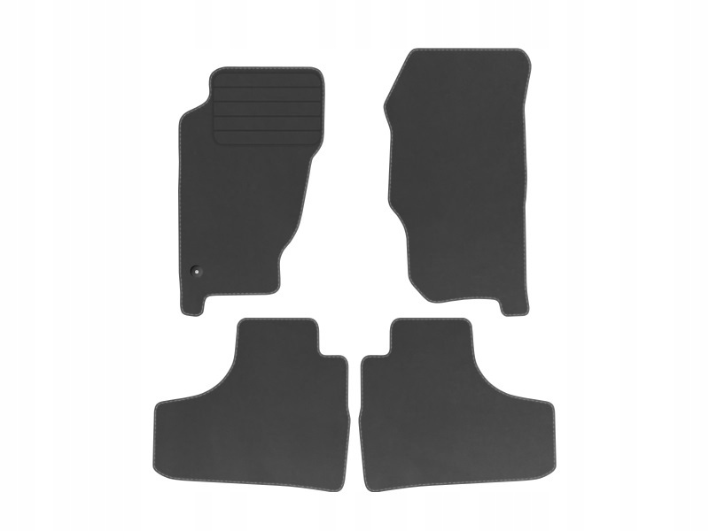 Jeep Cherokee Kj 01-07 velurové koberce Comf grafit