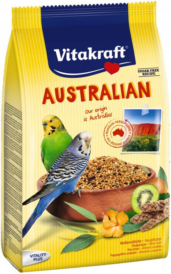 Vitakraft Australian 800g pokarm dla papug falistych
