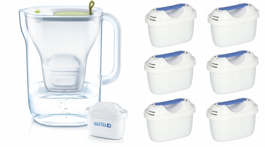 

Dzbanek Brita Style Limonka 2,4l filtr 7x wkład