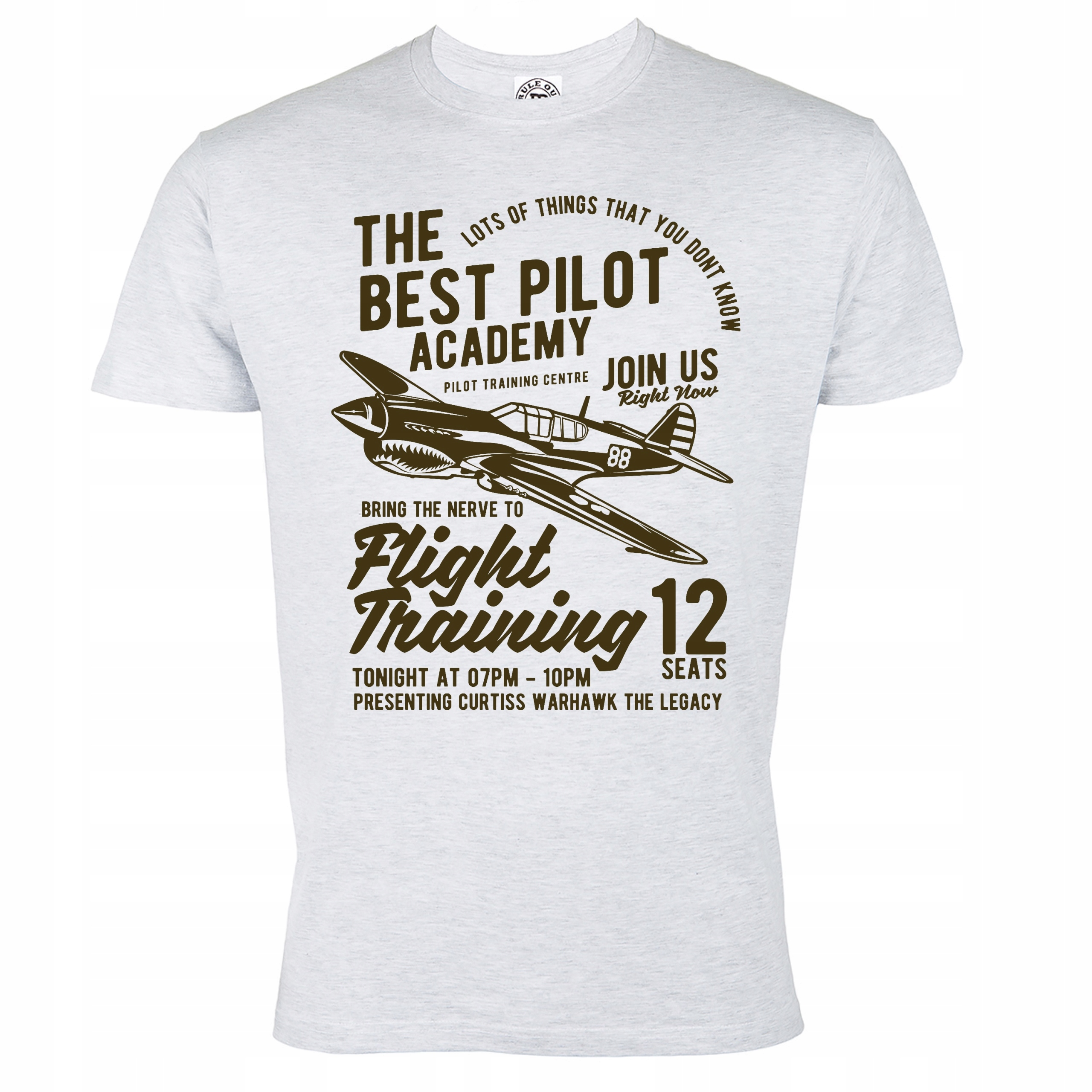 

Koszulka Z Samolotem Pilot Szkoła Pilotów AIR20