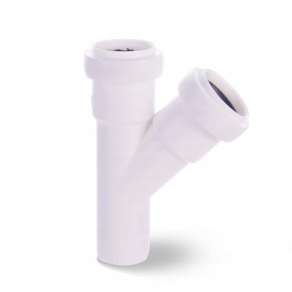 TRÓJNIK Kanalizacyjny PCV PP fi 32 na 45 st. __