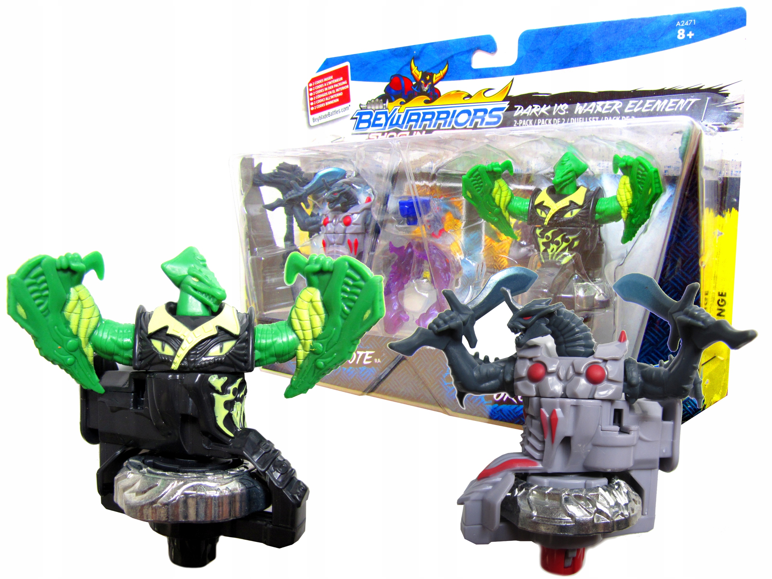 

2 Figurki Beywarriors Beyblade Dyski bahamoote Vat