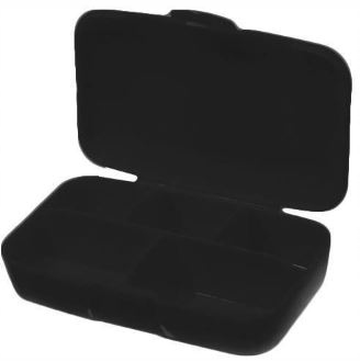 

Pillbox pudełko na kapsułki i tabletki Czarny