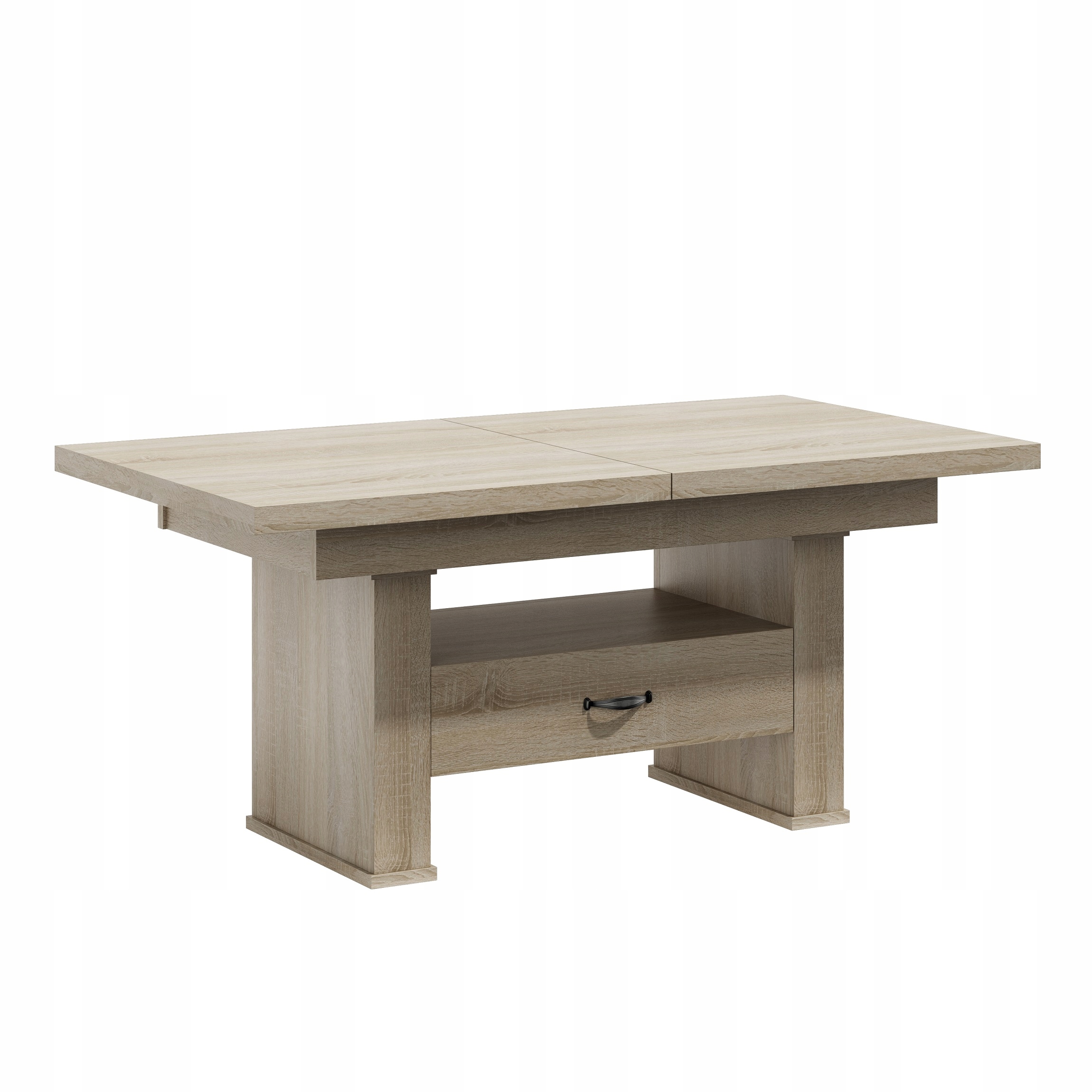 ŁAWA,ŁAWOSTÓŁ ROZKŁADANY Z SZUFLADĄ WENGE Szerokość mebla 68 cm