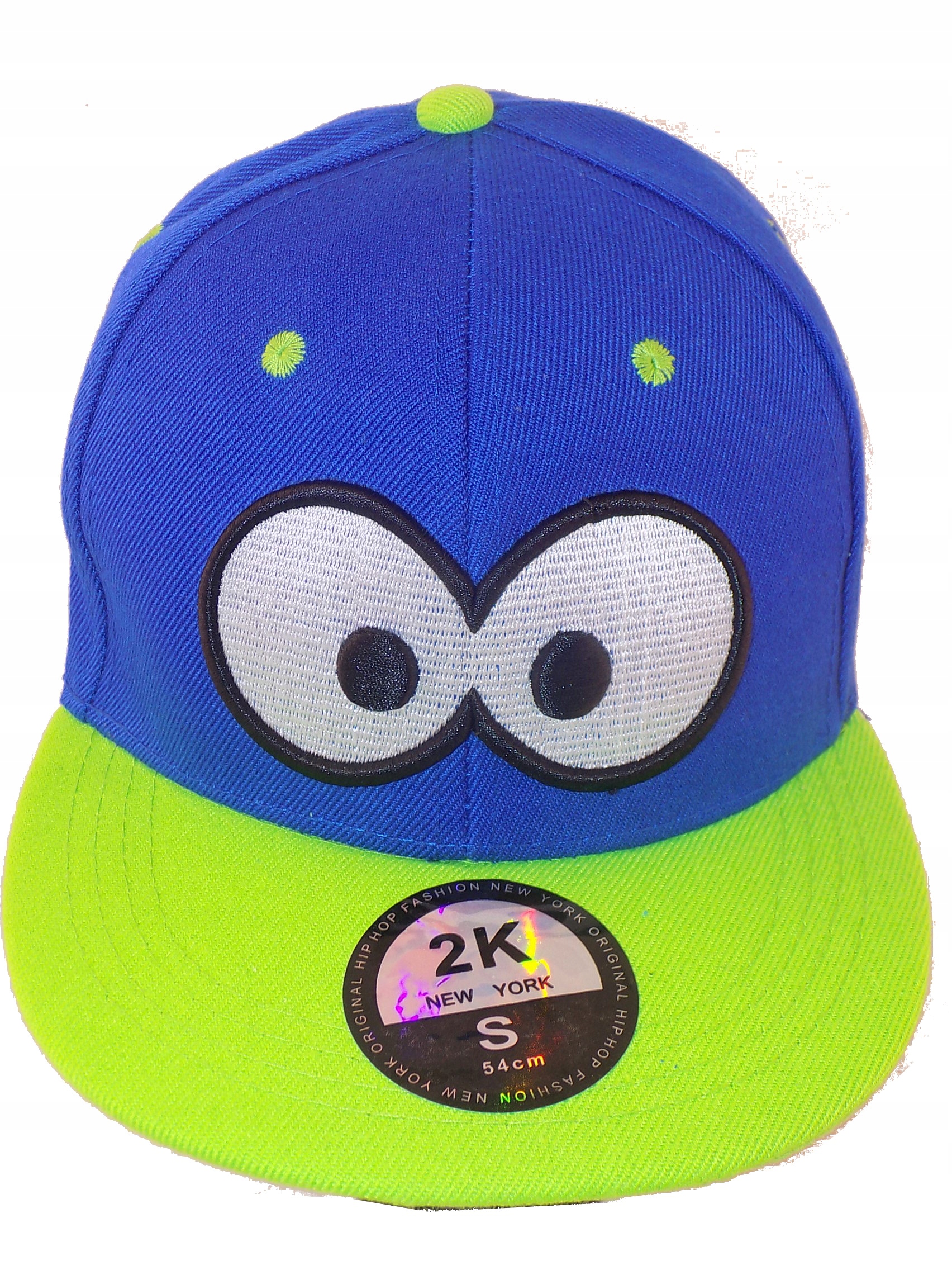 

Fullcap Oczy Czapka Prosty Daszek Regulowana 54CM