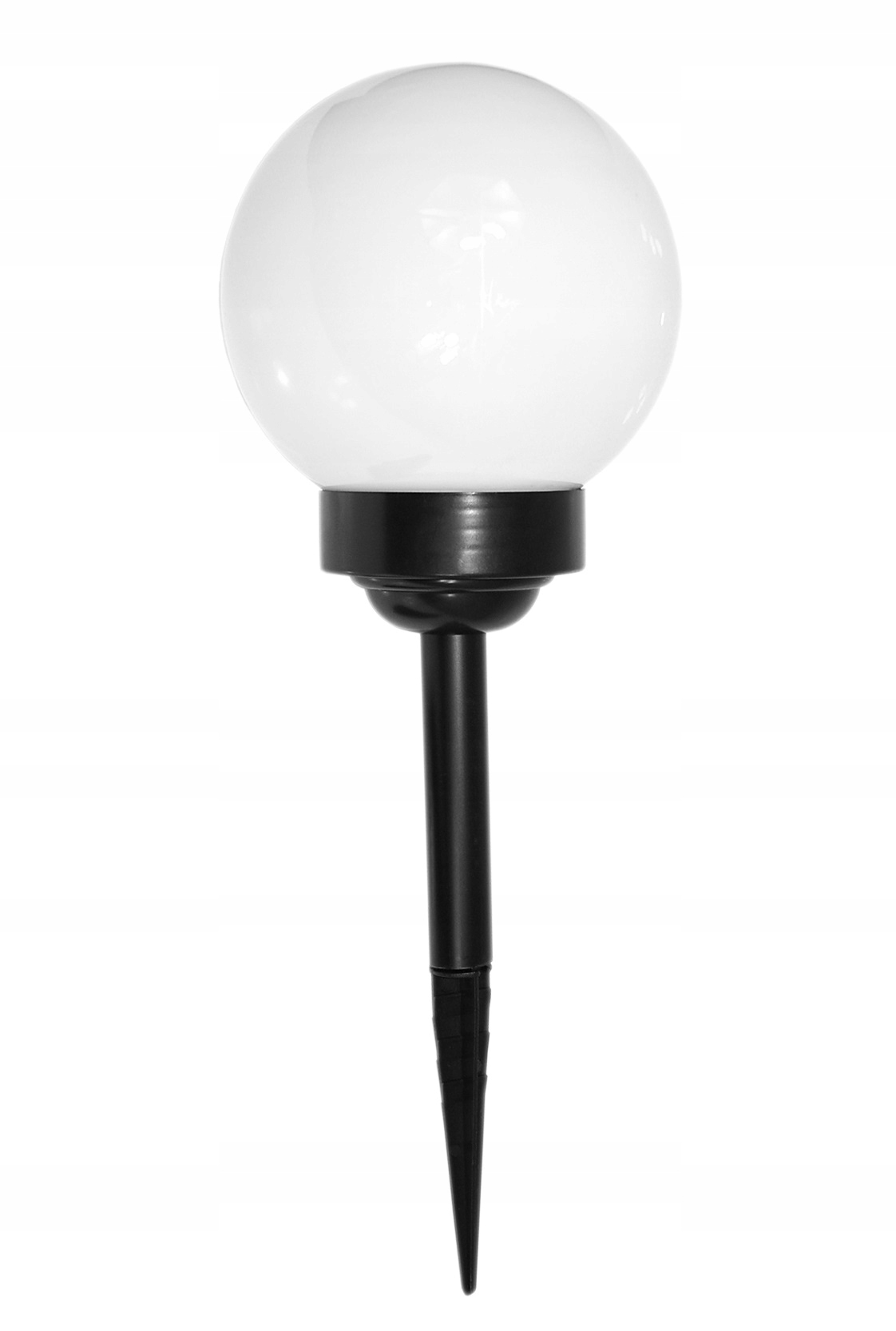Slnečná lampa Mliečna biela guľa 20 cm 4 LED!