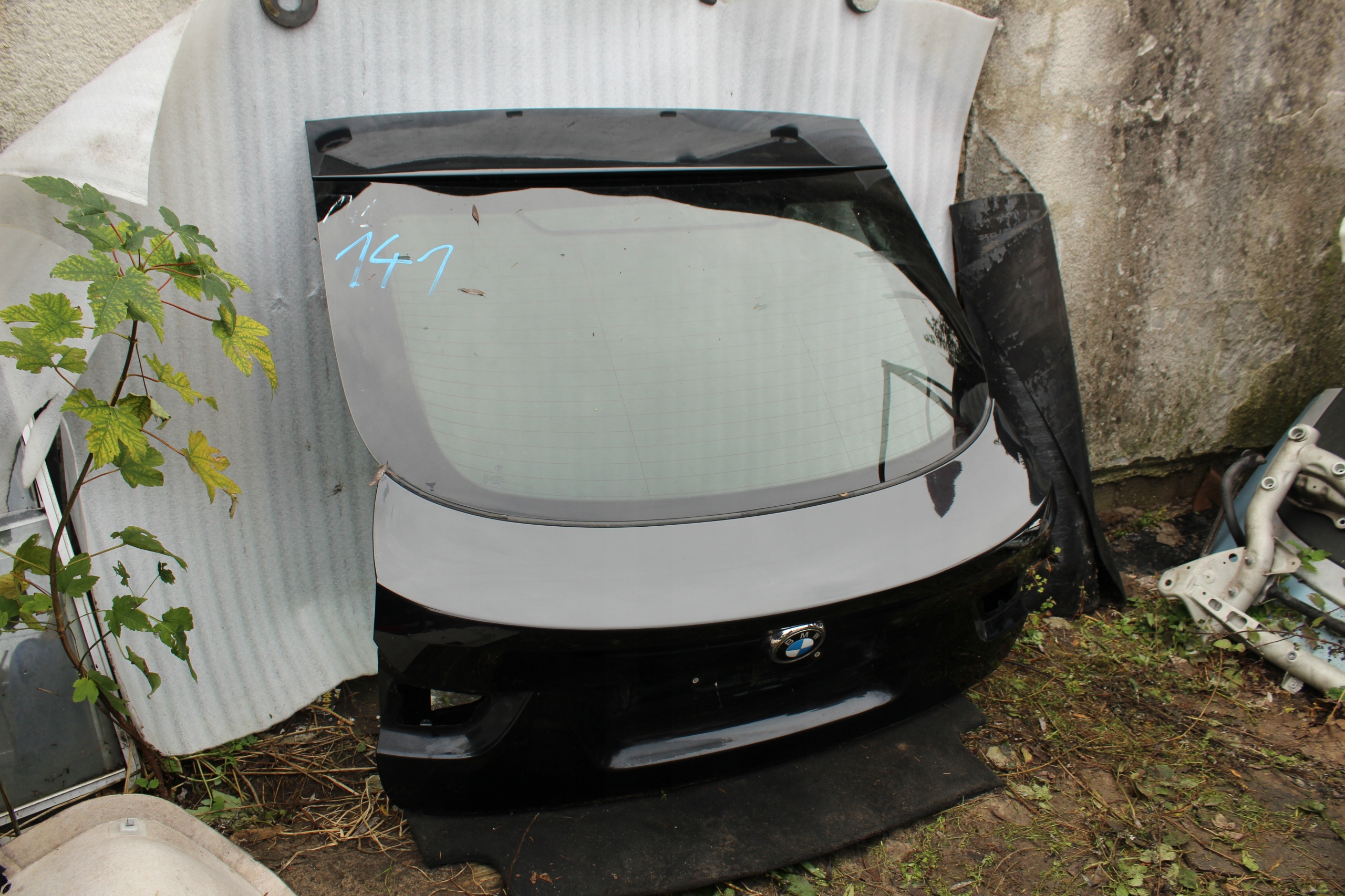 141 BMW X6 E71 LIFT KLAPA BAGAŻNIKA BLACK SAPPHIRE