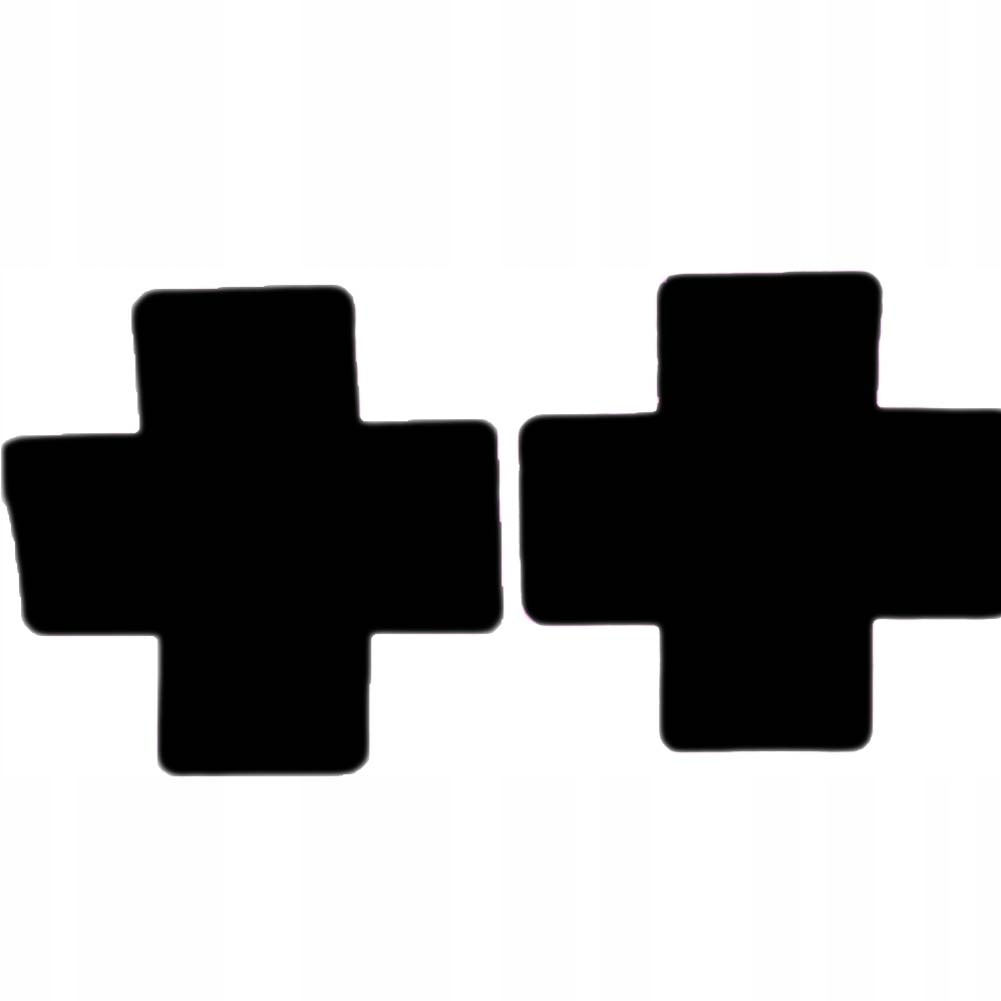 Naklejki na sutek erotyczna plus krzyżyk czarna Marka bez marki