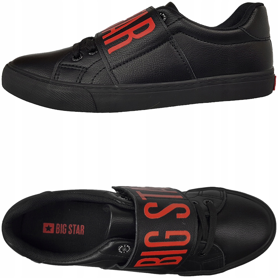

Trampki damskie Big Star czarne buty EE274037 38