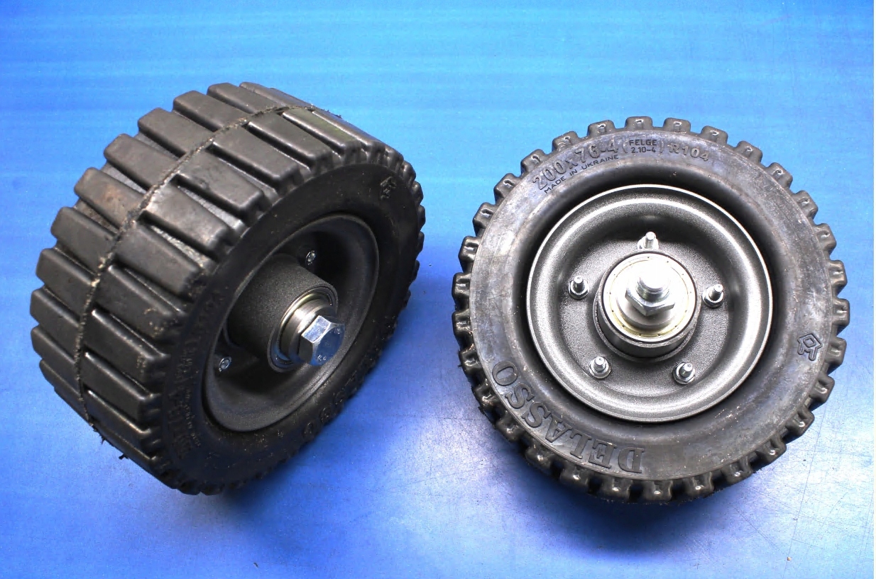 Opona pelna z felga 200x76 4 do wozka taczkowego Mark Other