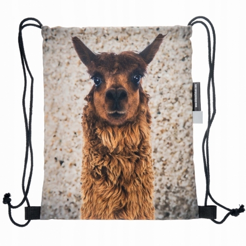 

worek plecak z lamą idealny prezent