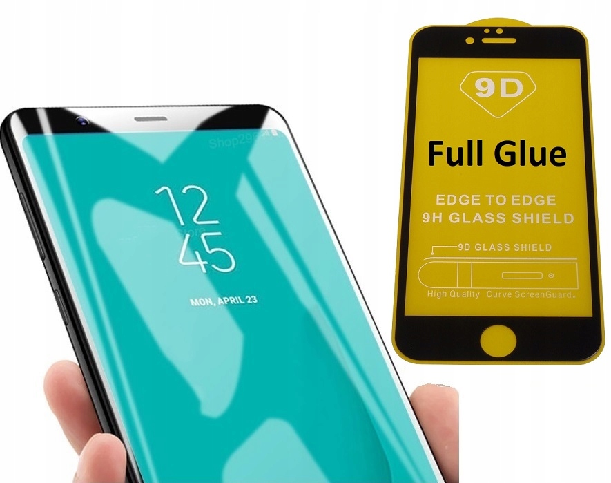 

Szkło 5D Full Glue 9H do iPhone 6 / iPhone 6s