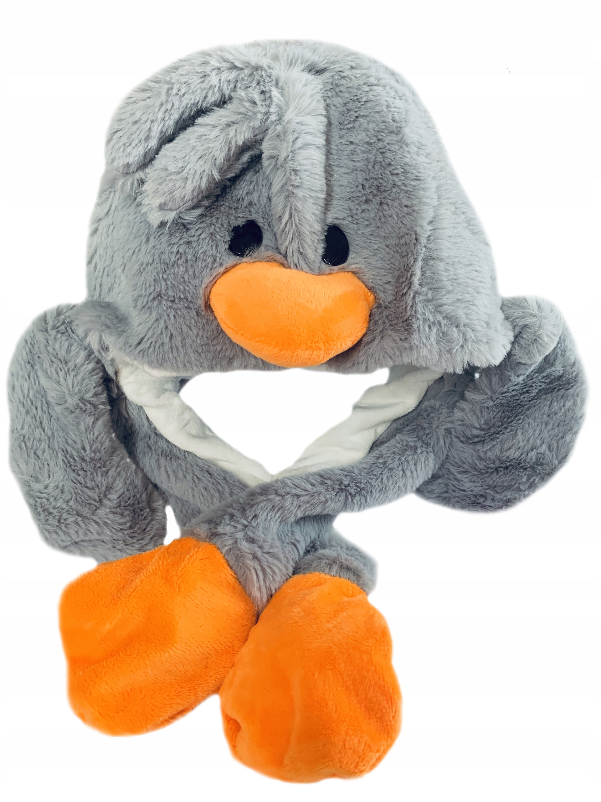 CZAPKA Z RUCHOMYMI USZAMI KRÓLIK KOT PANDA HIT!