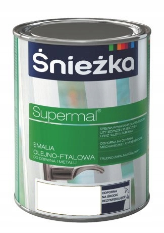 

Śnieżka Supermal Emalia ftalowa 5L Biały