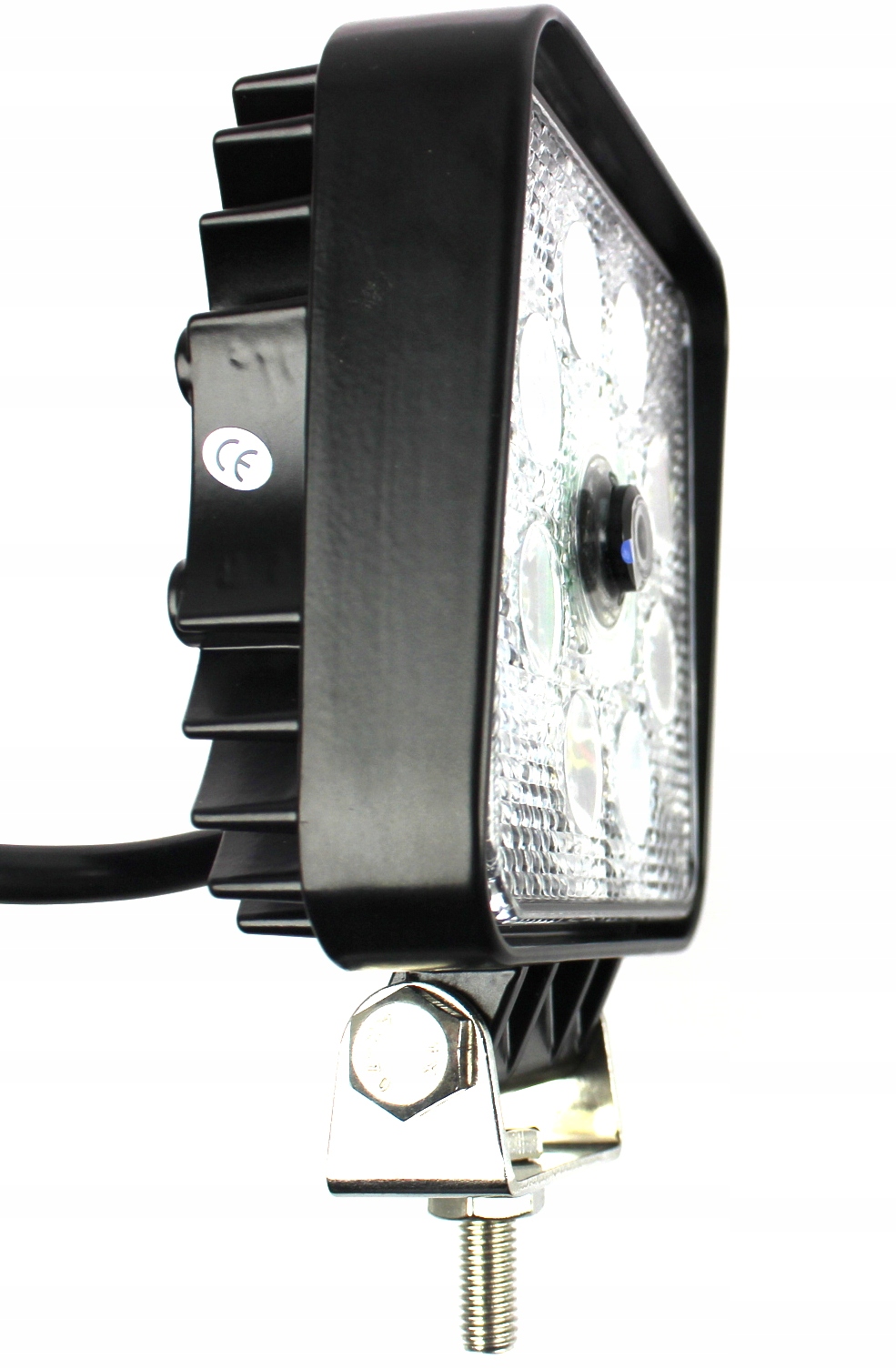 KAMERA COFANIA WBUDOWANA W LAMPA ROBOCZA 8 LED 24W Łączność przewodowa