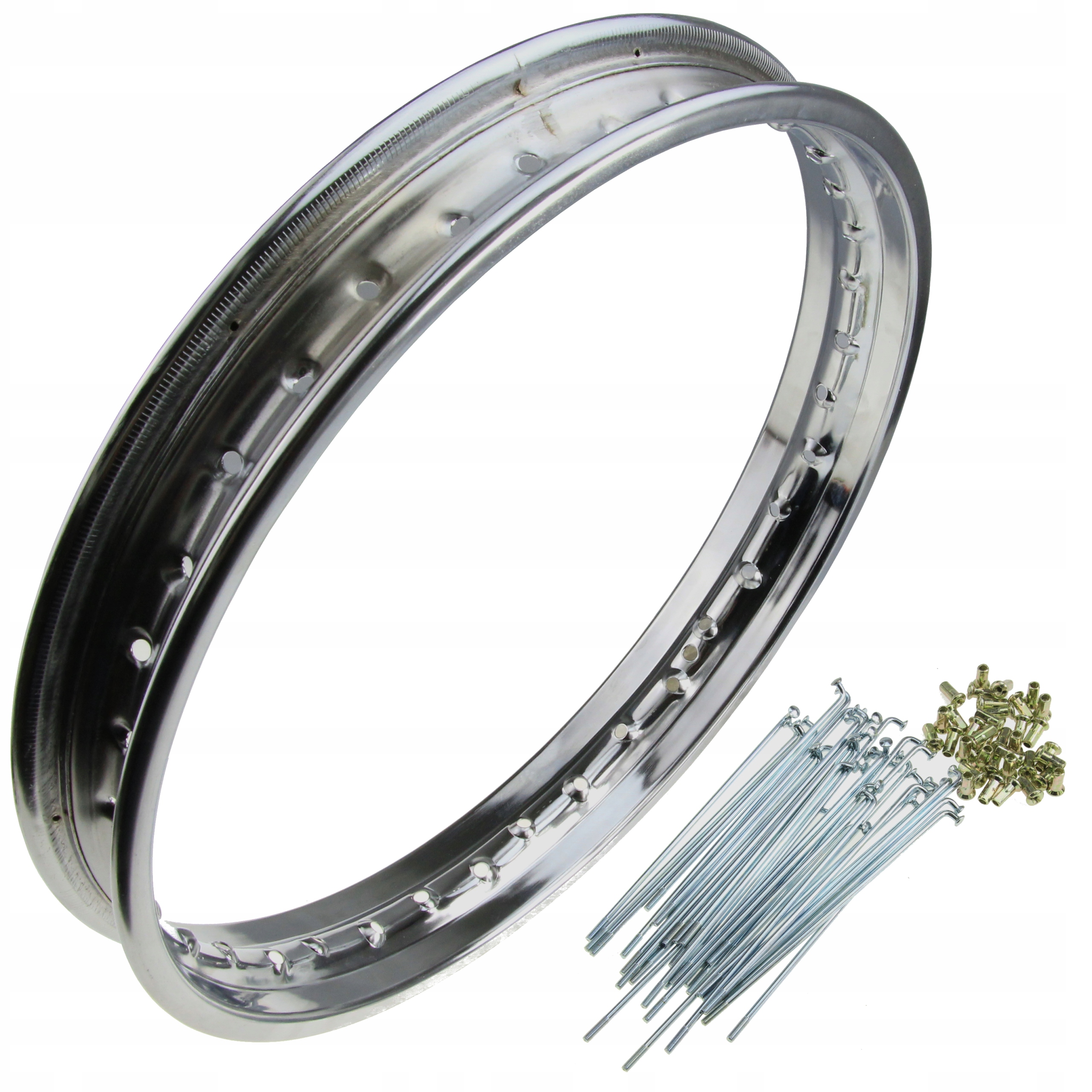 OBRECZ KOLA FELGA WSK 125 175 18 X 1 85 SZPRYCHY