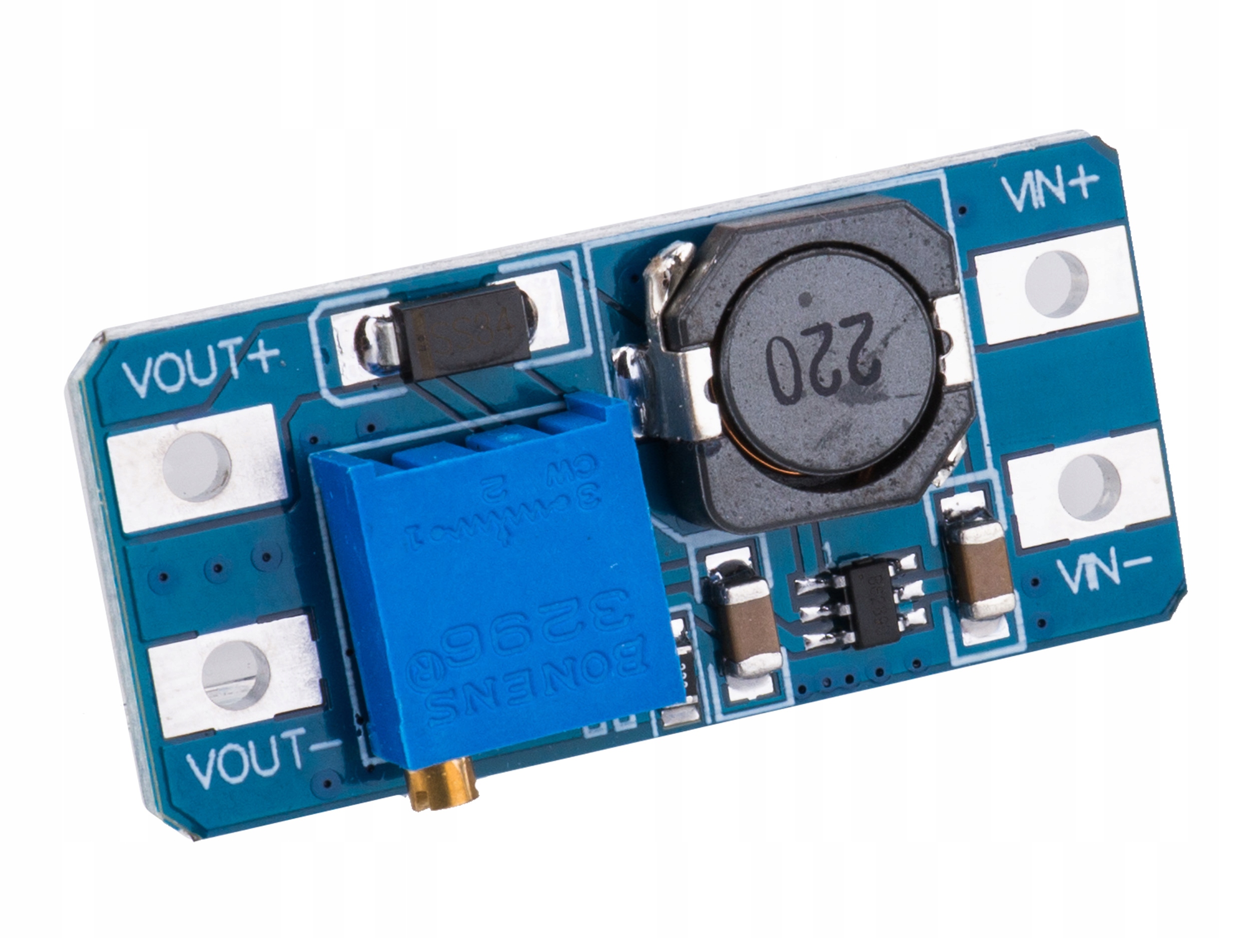

Przetwornica DC/DC MT3608 step-up 5-28V 2A Arduino