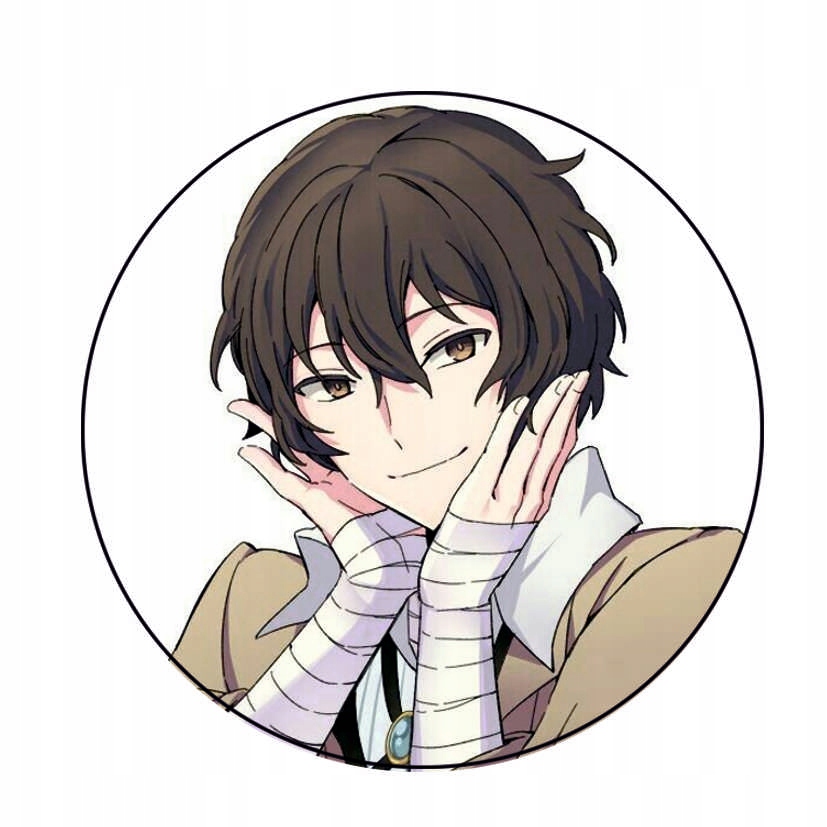 

Przypinka Bungou Stray Dogs Dazai 58 mm