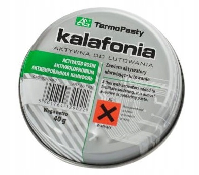 

Kalafonia do lutowania 40g 0784