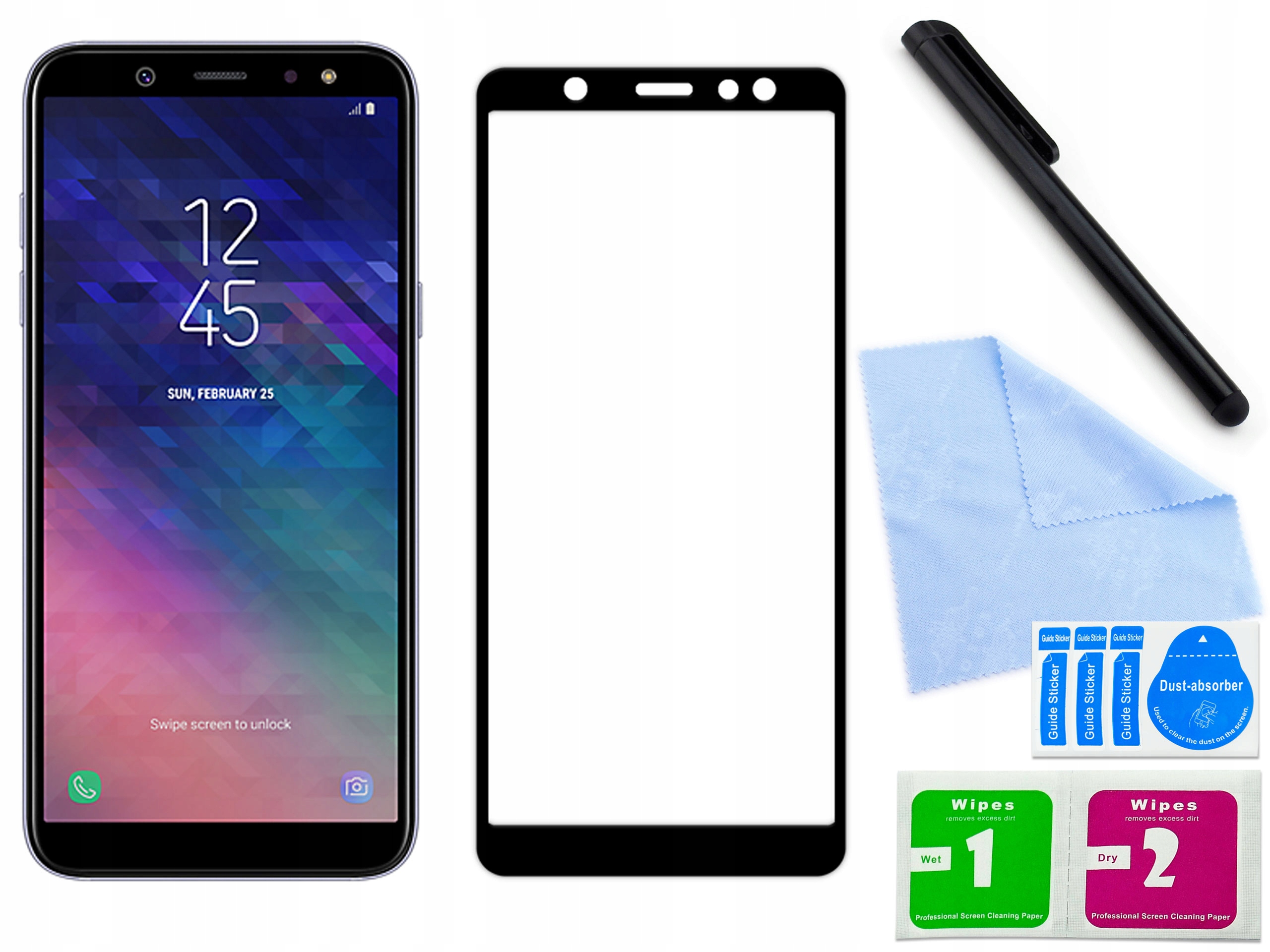 

Szkło 3D do Samsung Galaxy A6 2018 Czarne