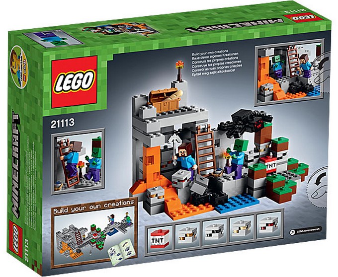 LEGO ~ MINECRAFT ~ 21113 ~ JASKINIA ~ NOWY ZESTAW Marka LEGO